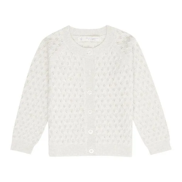 Sense Organics sense-organics Baby Strickjacke *Cardigan hellgrau* Gots Bio | Sense Organics – Produktbild 1 von 1