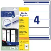 Avery Zweckform 100 Rückenschilder für Rücken 8cm 192 x 61 mm – Produktbild 1 von 1