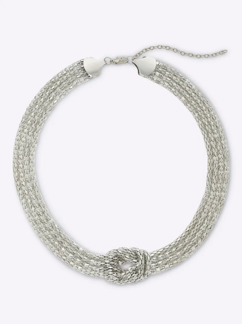 heine Collier silberfarben, Silberfarben, – Produktbild 1 von 3