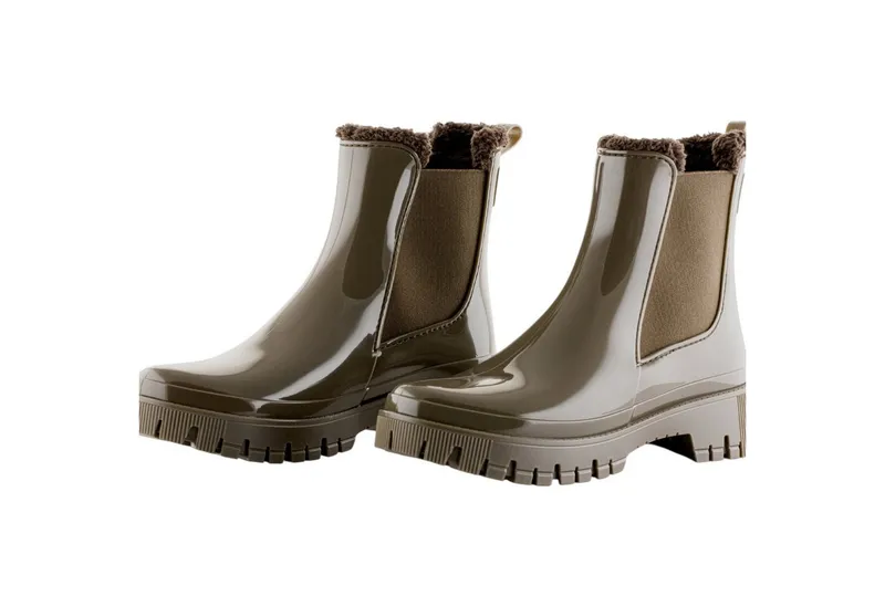Lemon Jelly Lemon Jelly Gummistiefel Colden (gefütteter Chelseaboot) glänzend woodland grün Sneaker, Grün, – Produktbild 2 von 5