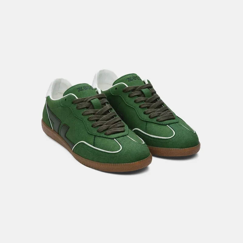 Zèta Zèta Herren vegan Sneaker Delta Grün, Grün, – Produktbild 2 von 2