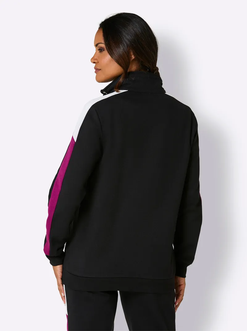 feel good Jacke schwarz, Schwarz, – Produktbild 2 von 2