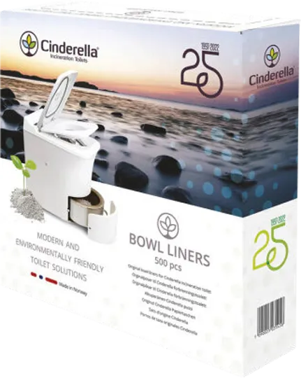 Cinderella Cinderella Bowl Liner Standard Module Papierbeutel 500 Stück für Cinderella Classic, Comfort, Freedom, Jubilee und Premium – Produktbild 2 von 2