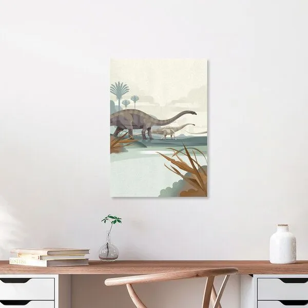 Photocircle Photocircle Poster / Leinwandbild - Diplodocus – Produktbild 5 von 5