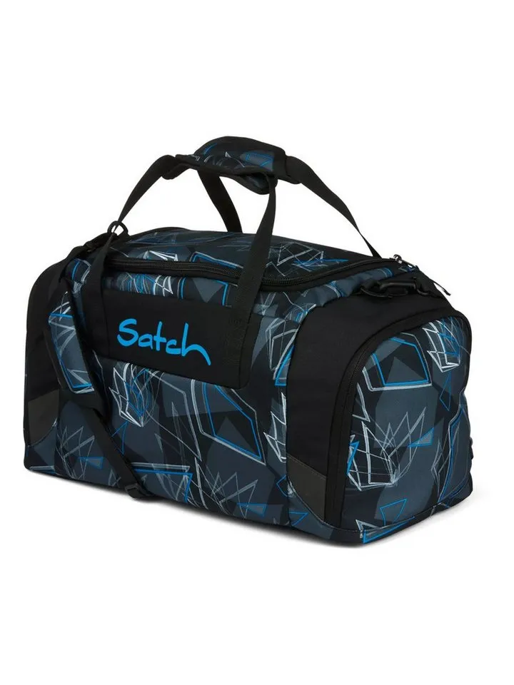Satch Satch Sporttasche Sporttasche (1-tlg), praktisches Nass bzw. Schuhfach, Blau, – Produktbild 3 von 8
