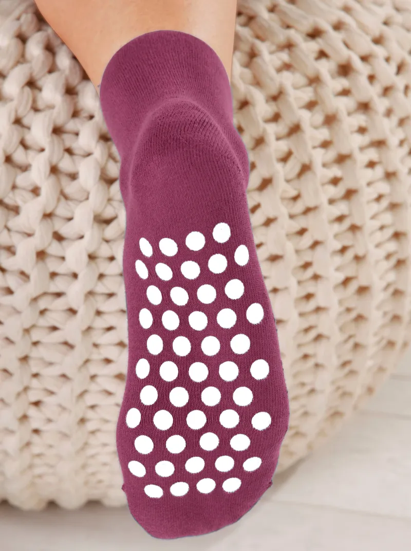 wäschepur ABS-Socken beere, Beere, – Produktbild 2 von 3
