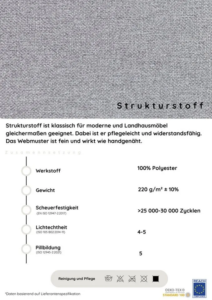 Home affaire Ecksofa Rice L-Form, B: 223 cm - OTTO. Verlässliche Qualität., Set: Sofa & Hocker, 3 Zierkissen, Federkern, Braun, – Produktbild 8 von 8