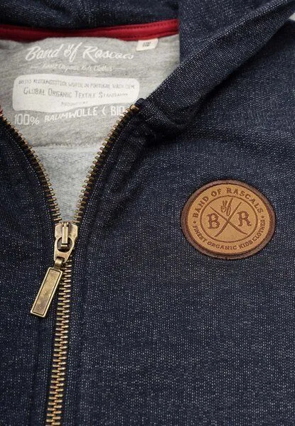 Band of Rascals Band of Rascals Denim Zip Hooded, Navy, – Produktbild 4 von 4