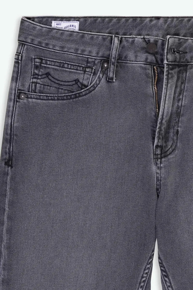Kings Of Indigo Kings of Indigo Herren vegan Jeans Addo Tapered Leg Grau, Grau, – Produktbild 2 von 2