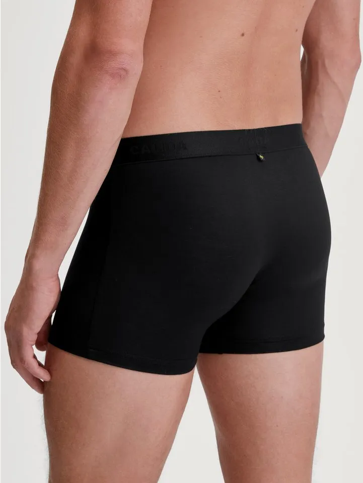 CALIDA CALIDA Boxershorts Natural Cooling elastischer Bund, atmungsaktiv und ultraweich, Schwarz, – Produktbild 5 von 5