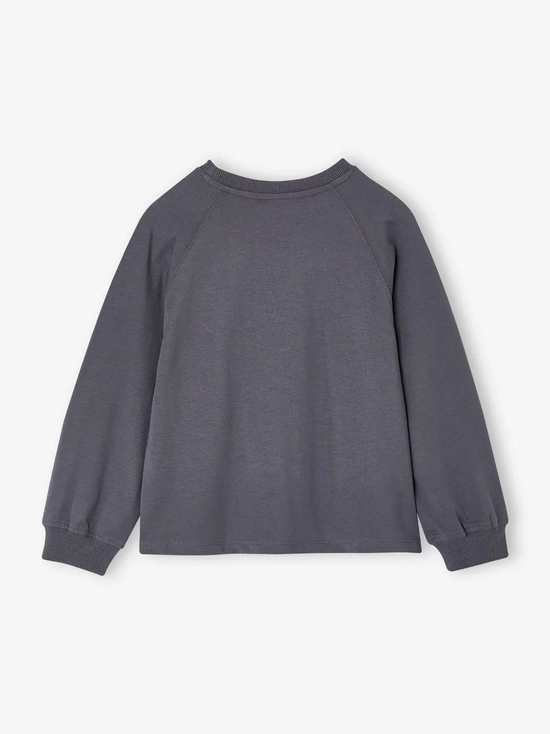 Vertbaudet Shirt mit Sternmotiv Mädchen, Tinte, – Produktbild 4 von 4