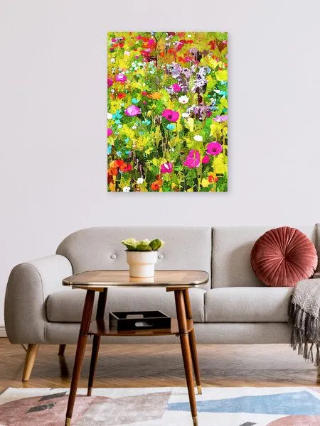 Photocircle Photocircle Poster / Leinwandbild - Meadow Flowers – Produktbild 2 von 4