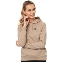 FellHerz FellHerz Damen Hoodie Yoga-Mädchen heather sand, Bio Fair und Vegan – Produktbild 1 von 3