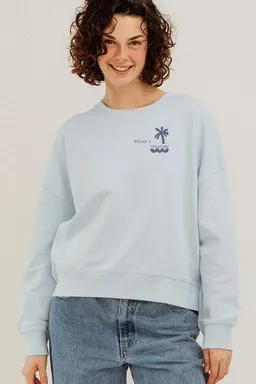 Kultgut Kultgut Artdesign - Biofair- Pulloversweater im Boxistyle / Ocean Treasure – Produktbild 1 von 1