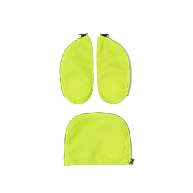 Ergobag Ergobag Schulzubehör Fluo Zip Set, 3-tlg. ab 2019 Gelb, Yellow, – Produktbild 1 von 1