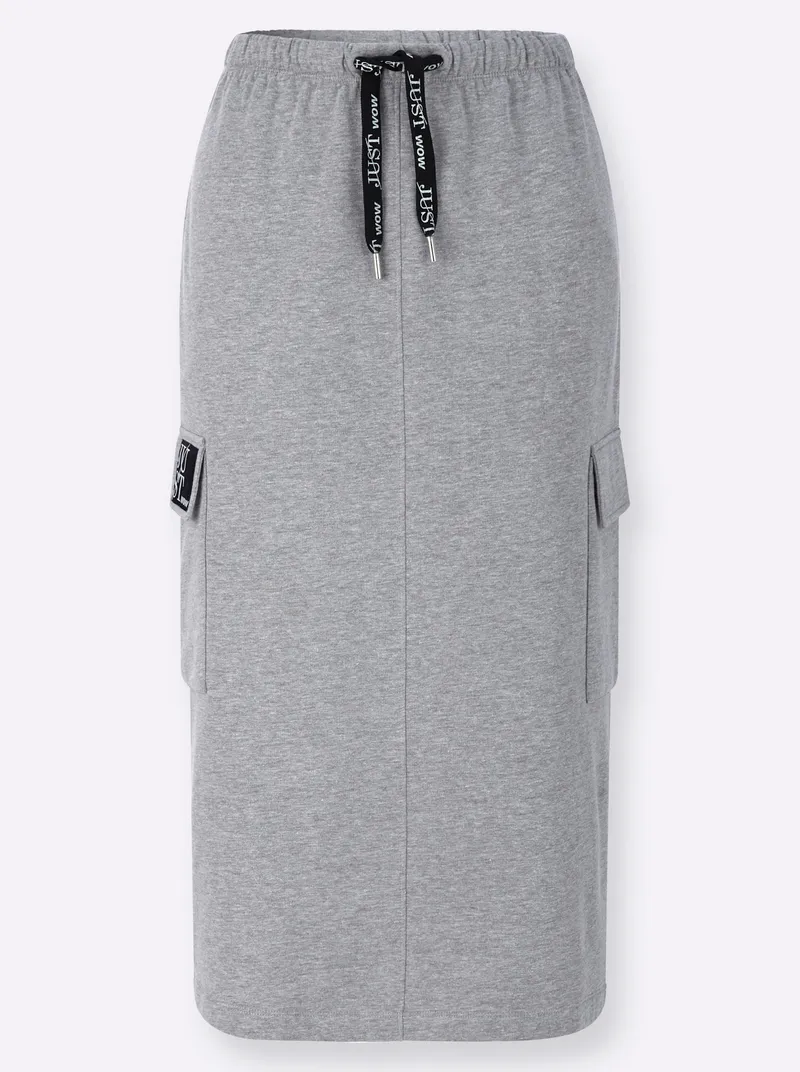 Witt Witt Sweatrock grau-meliert, Grau-meliert, – Produktbild 1 von 2