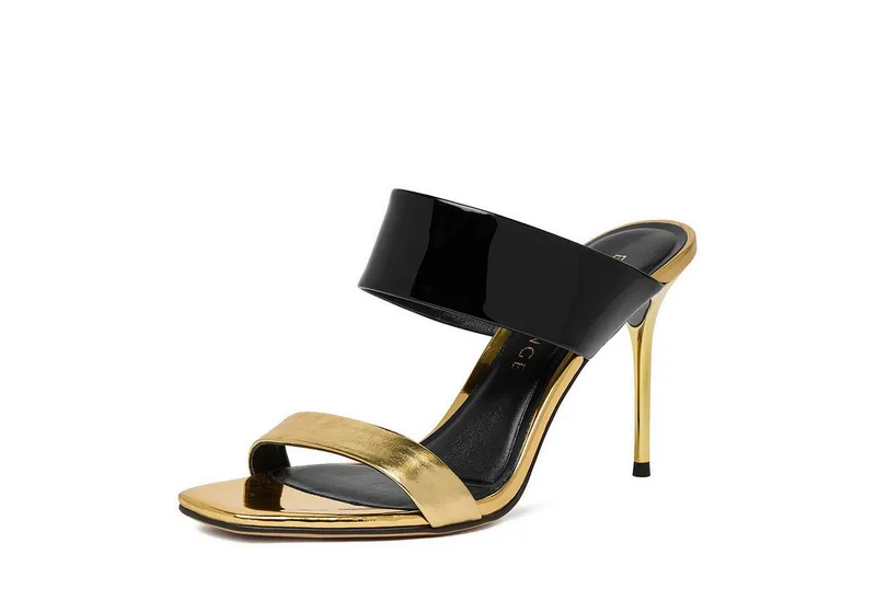 Eva Minge Damen-Flip-Flops, schwarz Badepantolette, Schwarz, – Produktbild 3 von 4