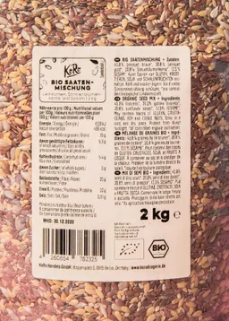 KoRo Bio Saatenmischung 2 kg – Produktbild 1 von 1