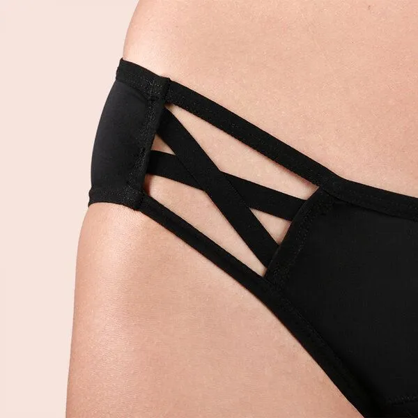 Taynie Ultra Periodenunterwäsche Biozidfrei 60°C Taynie Woman Ultra, 3er pack schwarz, – Produktbild 3 von 4