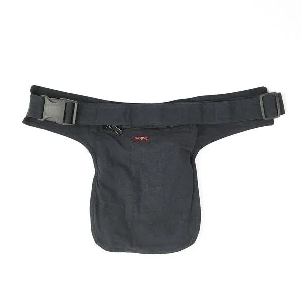 short'n'pietz short'n'pietz handgenähte Gürteltasche mit verstellbarem Gürtel, Lila, – Produktbild 3 von 7