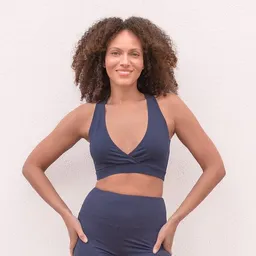 Jaya Jaya Delphine - Damen - Bra für Yoga aus Biobaumwolle – Produktbild 1 von 1