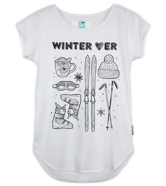 Gary Mash GARY MASH Shirt Asheville Winter Lover aus Biobaumwolle, Weiß, – Produktbild 1 von 4
