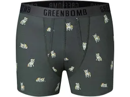 GreenBomb GREENBOMB Frenchi Trunk - Figurbetonte Trunk aus Bio-Baumwoll Mix / hochwertiger Print / GOTS / Fair & Vegan – Produktbild 1 von 1