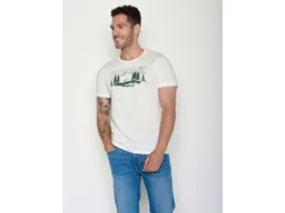 GreenBomb GREENBOMB Bike Mountain Pines Spice - Sportliches T-Shirt aus Bio-Baumwolle / hochwertiger Print / GOTS / Fair & Vegan – Produktbild 1 von 1
