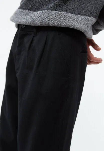 Givn Berlin Givn Berlin Hose GBLORENZ aus Wolle mit Bundfalten, Black, – Produktbild 4 von 4