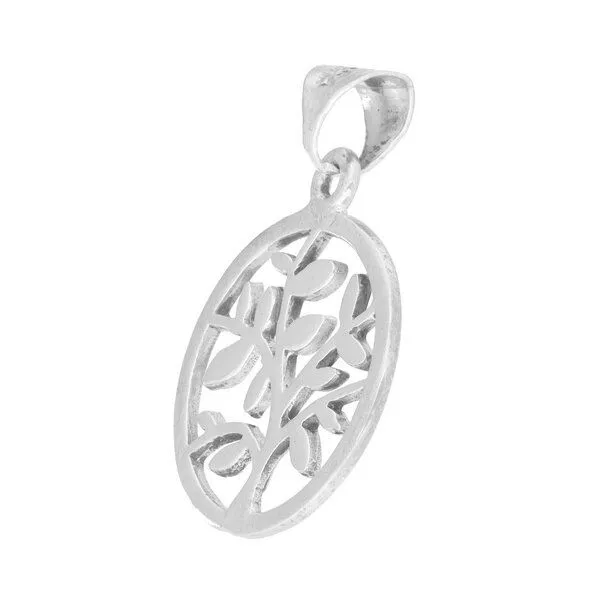 pakilia pakilia Kette Silber Baum minimalistisch sustainable handmade Fair-Trade – Produktbild 2 von 4