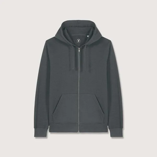YTWOO YTWOO Everyday Unisex-Sweatjacke – Weich, zeitlos & nachhaltig, Anthrazit, – Produktbild 1 von 2
