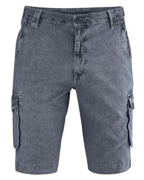HempAge HempAge Cargoshorts Herren Hanf/Biobaumwolle, Graphit(grau), – Produktbild 2 von 4