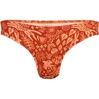 Frija Omina Frija Omina Bio-String Pur gemustert, Alice rost orange, – Produktbild 1 von 1