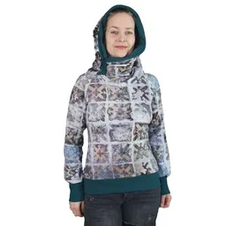 liebewicht liebewicht KapOn "Hildegard 51" Pullover Sommersweat Print bio mit oder ohne Kapuze – Produktbild 1 von 1