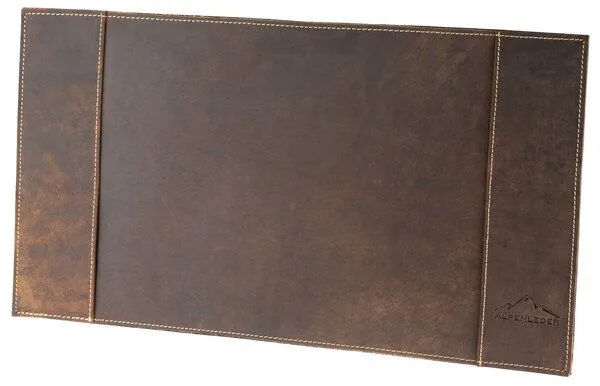 Alpenleder Alpenleder Schreibtischunterlage PIEMONT, Old havanna (braun vintage), – Produktbild 2 von 2
