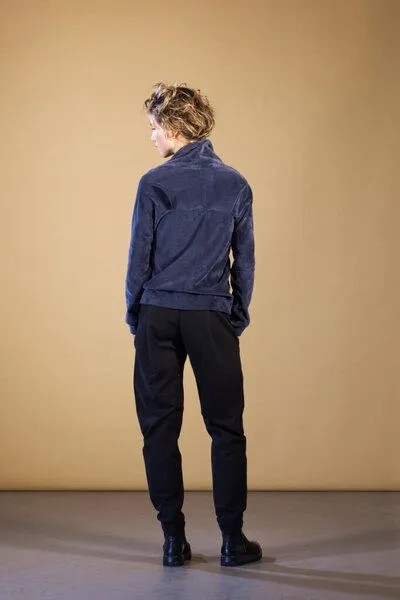 FORMAT FORMAT COSY II pants, moleskin unisex, Schwarz, – Produktbild 2 von 2