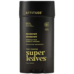 Attitude Attitude Super Leaves Deodorant für Männer - Amber & Zitrusfrüchte – Produktbild 1 von 1
