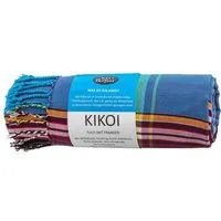 weltPartner weltPartner Baumwolltuch, Strandtuch, Sarong "Kikoi", Blau, – Produktbild 1 von 1