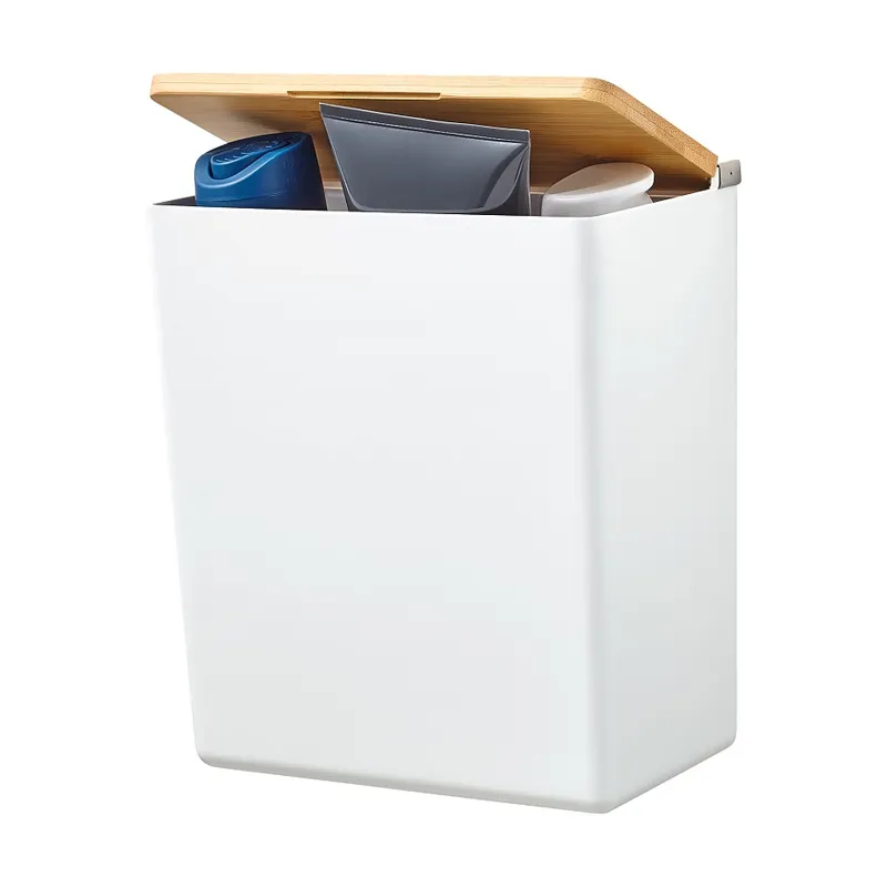 Tesa SE Tesa SE tesa® BABOO Aufbewahrungsbox groß, mit Bambusdeckel, zusätzlicher Stauraum für das Bad_ST – Produktbild 1 von 1