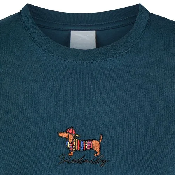 Iriedaily Iriedaily Dacksi Tee, Dark orion (blau), – Produktbild 2 von 3