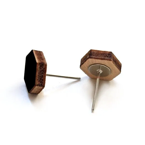 Gary Mash Gary Mash 3er-Set Holz-Ohrstecker – Produktbild 5 von 8