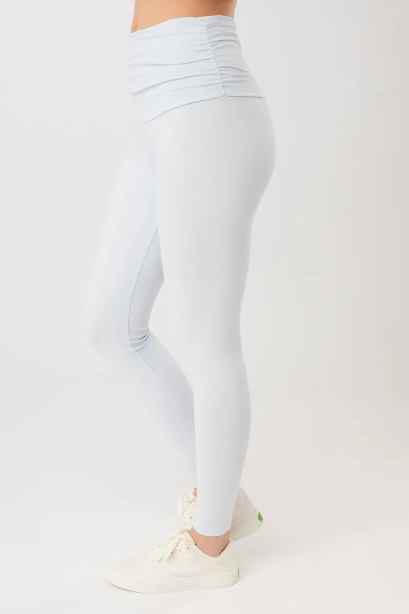 mandala MANDALA Damen vegan Leggings Pilates Strumpfhose Baby Blau, Extra hellblau, – Produktbild 2 von 2