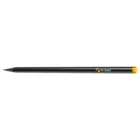 Grafitstift schwarz 'Crystal-Pen' gelb, FSC-zertifiziert – Produktbild 1 von 1