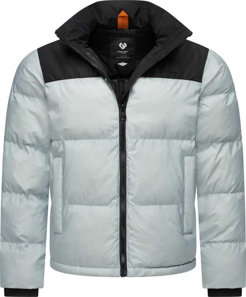 ragwear ragwear Outdoorjacke Stafen Wasserdichte Herren Winterjacke im Retro-Look, Blau, – Produktbild 5 von 5