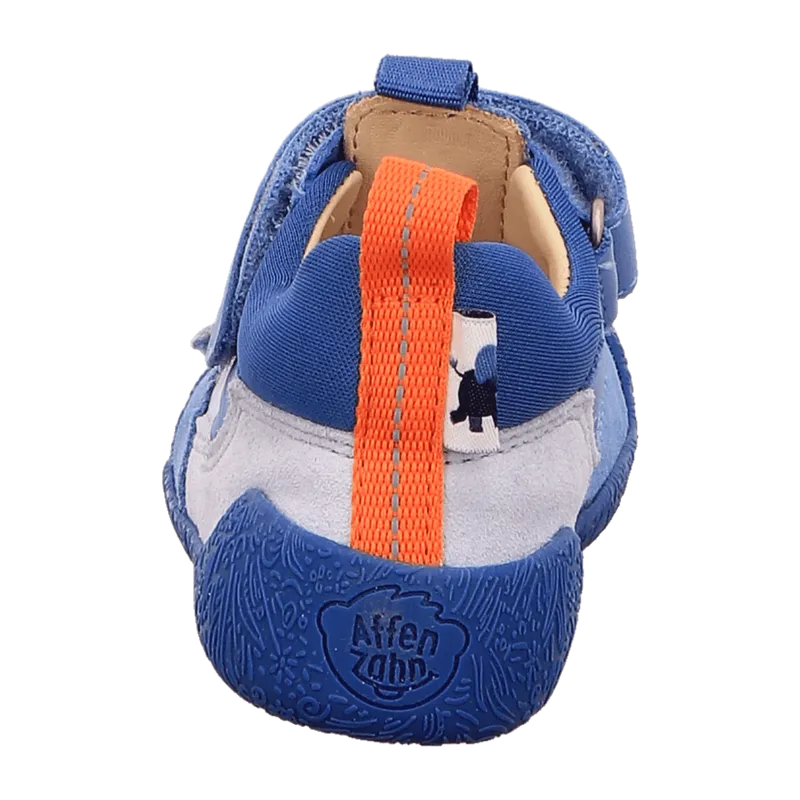 Affenzahn Affenzahn Lauflerner Sandale Freely Elefant für Kinder, blau, Größe 25 EU, Blau, – Produktbild 4 von 7