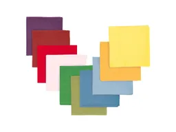 HANS NATUR Spieltücher im 10er Set, 115 x 105 cm Herbstfarben – Produktbild 1 von 1