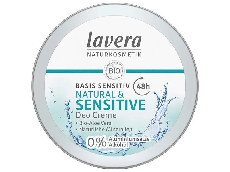 lavera lavera Basis Sensitiv Deo Creme Natural & Sensitive – Produktbild 1 von 4