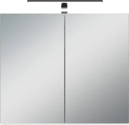 byLIVING Spiegelschrank Serie Spree, in vielen Breiten erhältlich Soft-Close, LED Beleuchtung mit Schalter- und Steckdosenbox – Produktbild 1 von 1