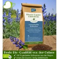 Bio-Rösterei LandDelikat Bio-Rösterei LandDelikat Bio-Lupinenkaffee I Blauer Lupini ORIGINAL I gemahlen I 200g – Produktbild 1 von 1