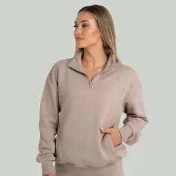 GymBeam OG1 STRIX Pullover für Frauen in Taupe L – Produktbild 1 von 1